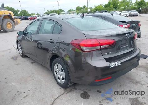 2017 Kia Forte Lx из США, поврежденный, VIN 3KPFK4A77HE086630